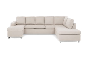 Runde metallben - Beige