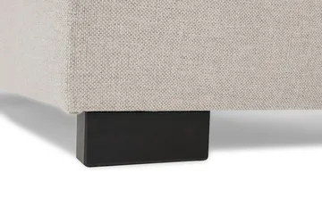 Crazy 5-seters Høyrevendt U-formet X-Large Sofa med Divan og Sjeselong i Stoff - Beige - Møbler - Sofaer - U-sofa