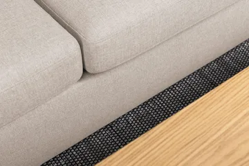 Crazy 5-seters Høyrevendt U-formet X-Large Sofa med Divan og Sjeselong i Stoff - Beige - Møbler - Sofaer - U-sofa