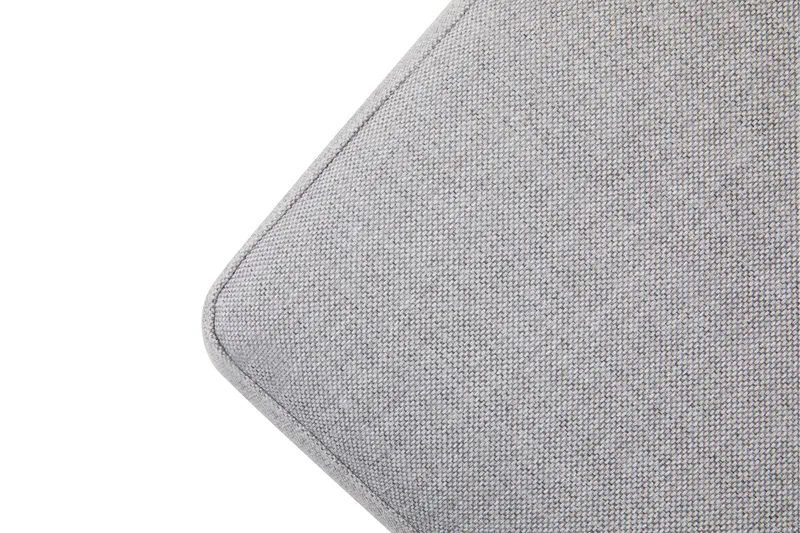 Crazy 5-seters Høyrevendt U-formet X-Large Sofa med Divan og Sjeselong i Stoff inkl. Pynteputer - Grå - Møbler - Sofaer - U-sofa