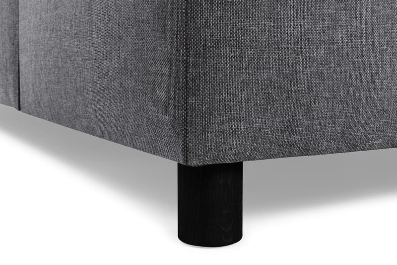 Crazy 5-seters U-formet Sofa med Dobbel Sjeselong i Stoff - Mørk grå - Møbler - Sofaer - U-sofa