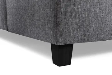 Crazy 5-seters U-formet Sofa med Dobbel Sjeselong i Stoff - Mørk grå - Møbler - Sofaer - U-sofa