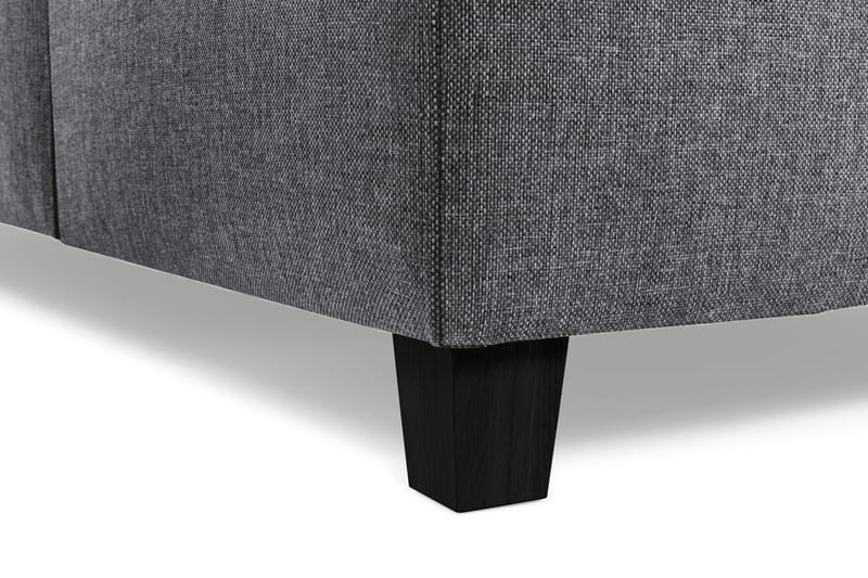 Crazy 5-seters U-formet Sofa med Dobbel Sjeselong i Stoff - Mørk grå - Møbler - Sofaer - U-sofa