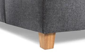 Crazy 5-seters U-formet Sofa med Dobbel Sjeselong i Stoff - Mørk grå - Møbler - Sofaer - U-sofa