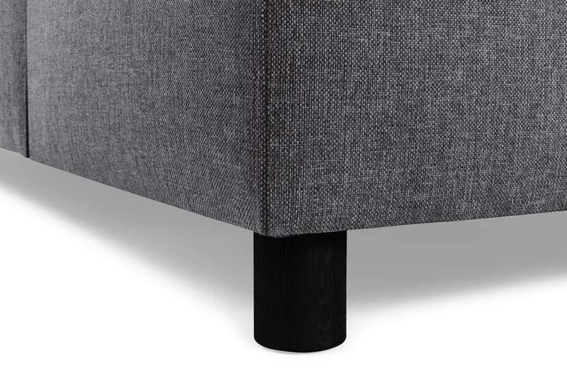 Crazy 5-seters U-formet Sofa med Dobbel Sjeselong i Stoff - Mørk grå - Møbler - Sofaer - U-sofa