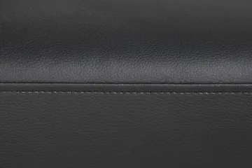 Crazy 5-seters Venstrevendt U-formet Sofa med Divan og Sjeselong i Kunstlær - Svart - Møbler - Sofaer - Skinnsofaer