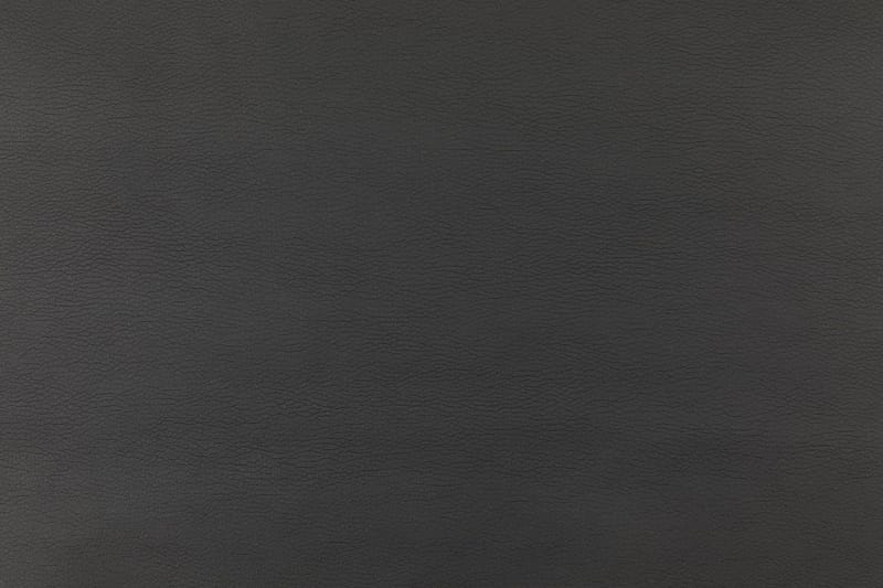 Crazy 5-seters Venstrevendt U-formet Sofa med Divan og Sjeselong i Kunstlær - Svart - Møbler - Sofaer - Skinnsofaer