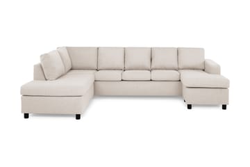 Runde svarte ben Crazy - Beige