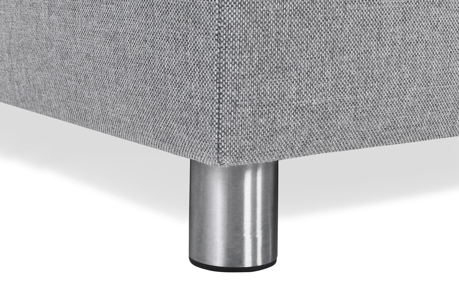 Crazy 5-seters Venstrevendt U-formet Sofa med Divan og Sjeselong i Stoff - Grå - Møbler - Sofaer - U-sofa