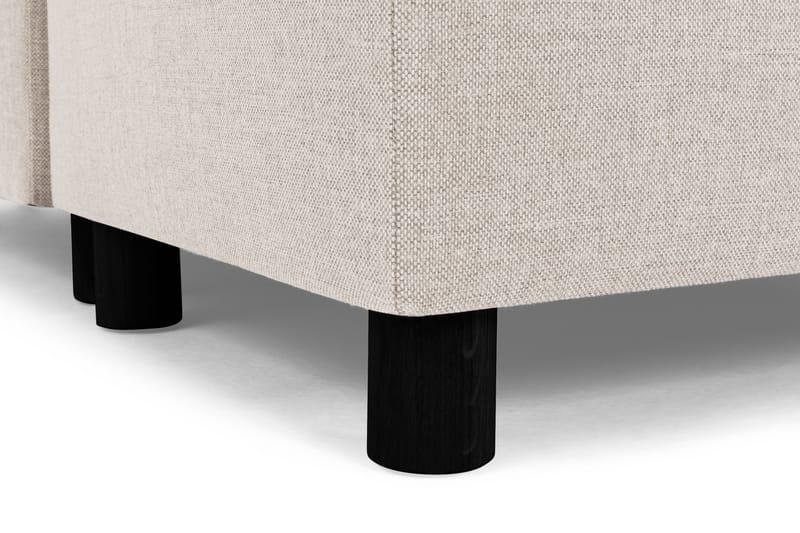 Crazy 5-seters Venstrevendt U-formet X-Large Sofa med Divan og Sjeselong i Stoff - Beige - Møbler - Sofaer - U-sofa