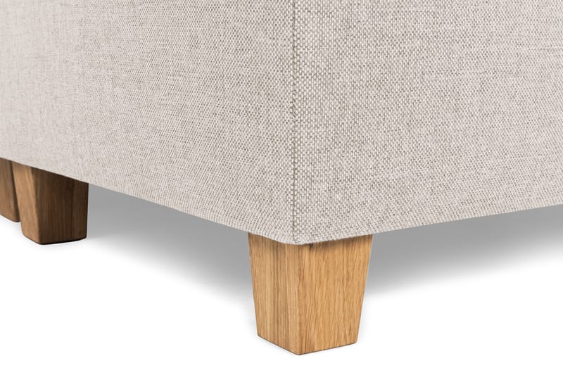 Crazy 5-seters Venstrevendt U-formet X-Large Sofa med Divan og Sjeselong i Stoff - Beige - Møbler - Sofaer - U-sofa