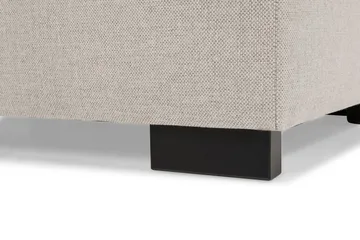 Crazy 5-seters Venstrevendt U-formet X-Large Sofa med Divan og Sjeselong i Stoff - Beige - Møbler - Sofaer - U-sofa