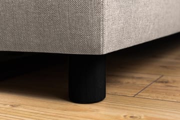 Crazy 5-seters Venstrevendt U-formet X-Large Sofa med Divan og Sjeselong i Stoff - Beige - Møbler - Sofaer - U-sofa