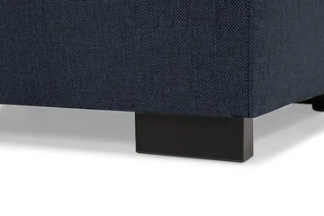 Crazy 5-seters Venstrevendt U-formet X-Large Sofa med Divan og Sjeselong i Stoff - Blå - Møbler - Sofaer - U-sofa