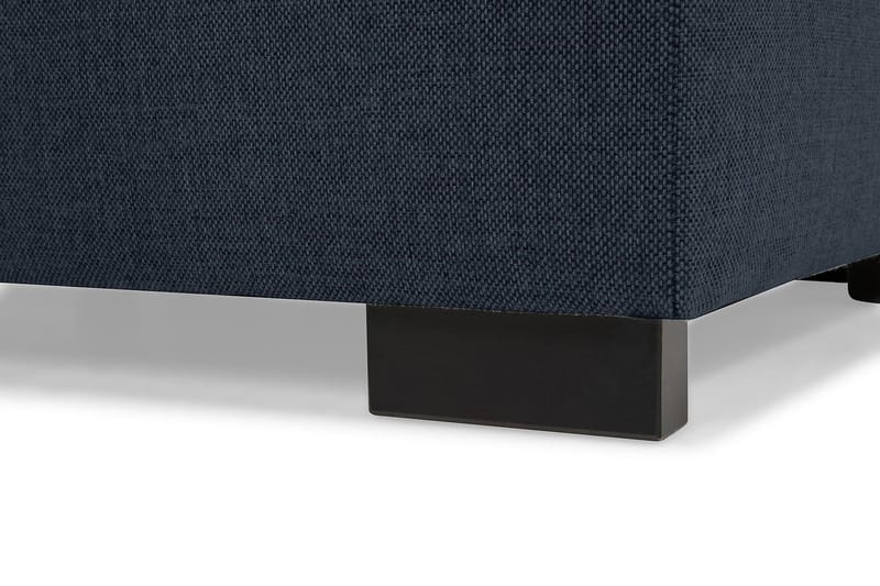 Crazy 5-seters Venstrevendt U-formet X-Large Sofa med Divan og Sjeselong i Stoff - Blå - Møbler - Sofaer - U-sofa
