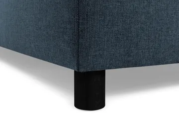 Crazy 5-seters Venstrevendt U-formet X-Large Sofa med Divan og Sjeselong i Stoff - Blå - Møbler - Sofaer - U-sofa