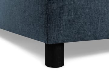 Crazy 5-seters Venstrevendt U-formet X-Large Sofa med Divan og Sjeselong i Stoff - Blå - Møbler - Sofaer - U-sofa