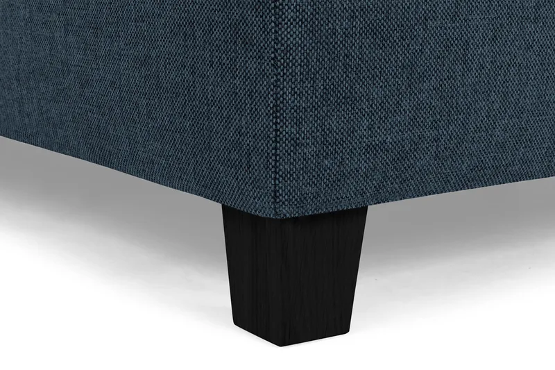 Crazy 5-seters Venstrevendt U-formet X-Large Sofa med Divan og Sjeselong i Stoff - Blå - Møbler - Sofaer - U-sofa