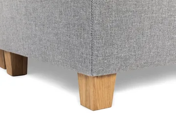 Crazy 5-seters Venstrevendt U-formet X-Large Sofa med Divan og Sjeselong i Stoff - Grå - Møbler - Sofaer - U-sofa