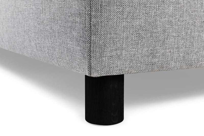 Crazy 5-seters Venstrevendt U-formet X-Large Sofa med Divan og Sjeselong i Stoff - Grå - Møbler - Sofaer - U-sofa