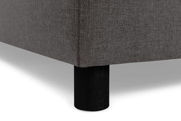 Crazy 5-seters Venstrevendt U-formet X-Large Sofa med Divan og Sjeselong i Stoff - Mørk grå - Møbler - Sofaer - U-sofa