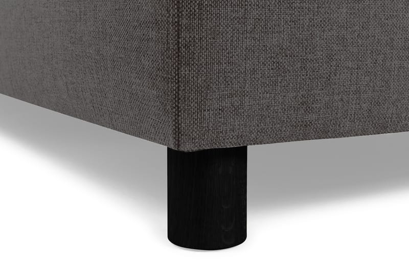 Crazy 5-seters Venstrevendt U-formet X-Large Sofa med Divan og Sjeselong i Stoff - Mørk grå - Møbler - Sofaer - U-sofa