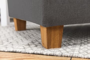 Crazy 5-seters Venstrevendt U-formet X-Large Sofa med Divan og Sjeselong i Stoff - Mørk grå - Møbler - Sofaer - U-sofa