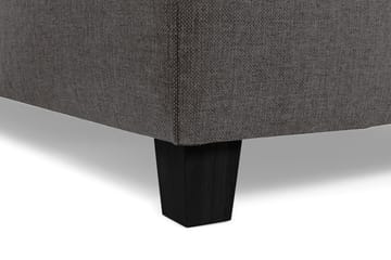 Crazy 5-seters Venstrevendt U-formet X-Large Sofa med Divan og Sjeselong i Stoff - Mørk grå - Møbler - Sofaer - U-sofa