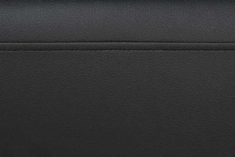 Crazy 6-seters Høyrevendt U-formet XX-Large Sofa med Divan og Sjeselong i Kunstlær - Svart - Møbler - Sofaer - Skinnsofaer