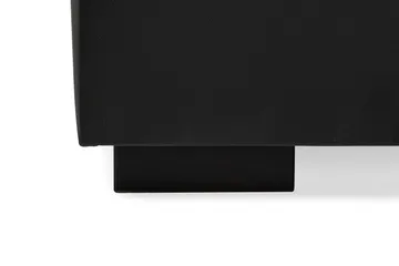 Crazy 6-seters Høyrevendt U-formet XX-Large Sofa med Divan og Sjeselong i Kunstlær - Svart - Møbler - Sofaer - Skinnsofaer