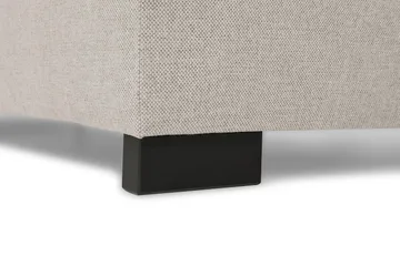 Crazy 6-seters Høyrevendt U-formet XX-Large Sofa med Divan og Sjeselong i Stoff - Beige - Møbler - Sofaer - U-sofa