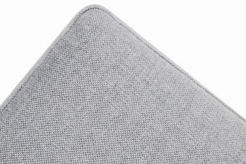 Crazy 6-seters Høyrevendt U-formet XX-Large Sofa med Divan og Sjeselong i Stoff - Grå - Møbler - Sofaer - U-sofa