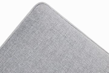 Crazy 6-seters Høyrevendt U-formet XX-Large Sofa med Divan og Sjeselong i Stoff - Grå - Møbler - Sofaer - U-sofa