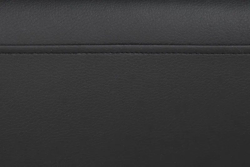 Crazy 6-seters Venstrevendt U-formet XX-Large Sofa med Divan og Sjeselong i Kunstlær - Svart - Møbler - Sofaer - Skinnsofaer