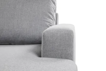 Crazy 6-seters Venstrevendt U-formet XX-Large Sofa med Divan og Sjeselong i Stoff - Grå - Møbler - Sofaer - U-sofa