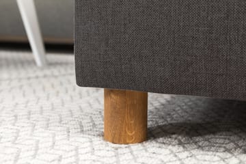 Crazy 6-seters Venstrevendt U-formet XX-Large Sofa med Divan og Sjeselong i Stoff - Mørk grå - Møbler - Sofaer - U-sofa