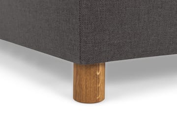 Crazy 6-seters Venstrevendt U-formet XX-Large Sofa med Divan og Sjeselong i Stoff - Mørk grå - Møbler - Sofaer - U-sofa