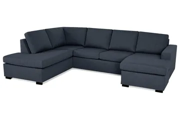 Crazy U-sofa Large Divan Høyre - Mørkeblå - Møbler - Sofaer - U-sofa