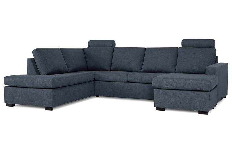 Crazy U-sofa Large Divan Høyre - Mørkeblå - Møbler - Sofaer - U-sofa