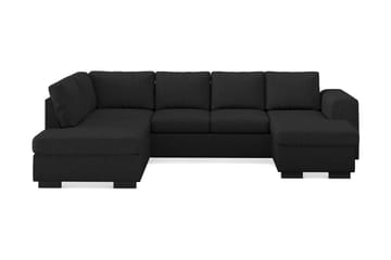Link 4-seters Venstrevendt U-formet Large Sofa med Divan og Sjeselong i Stoff