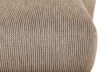 Link 5-seters Høyrevendt U-formet X-Large Sofa med Divan og Sjeselong i Stoff - Beige - Møbler - Sofaer - U-sofa