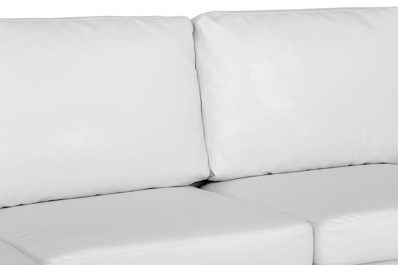 Link 5-seters Høyrevendt U-formet X-Large Sofa med Divan og Sjeselong i Stoff - Hvit - Møbler - Sofaer - U-sofa