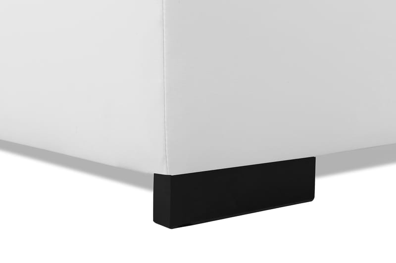 Link 5-seters Høyrevendt U-formet X-Large Sofa med Divan og Sjeselong i Stoff - Hvit - Møbler - Sofaer - U-sofa