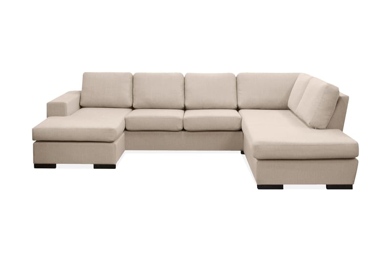 Nebraska U-sofa med Divan Venstre, Beige
