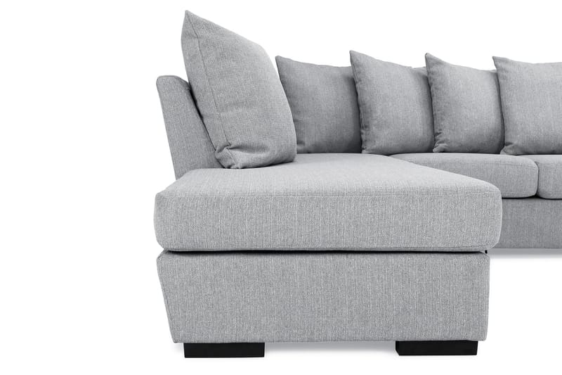 Nebraska U-sofa Venstre Konvoluttputer - Lysegrå - Møbler - Sofaer - U-sofa