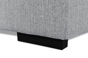 Nebraska U-sofa Venstre Konvoluttputer - Lysegrå - Møbler - Sofaer - U-sofa