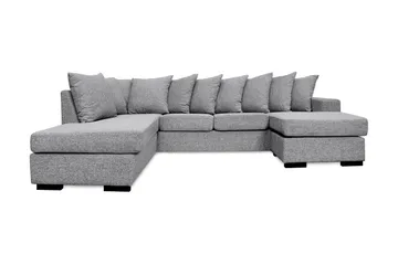 Nebraska U-sofa Venstre - Lysegrå - Møbler - Sofaer - U-sofa