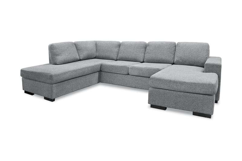 Nebraska U-sofa Venstre, Lysegrå