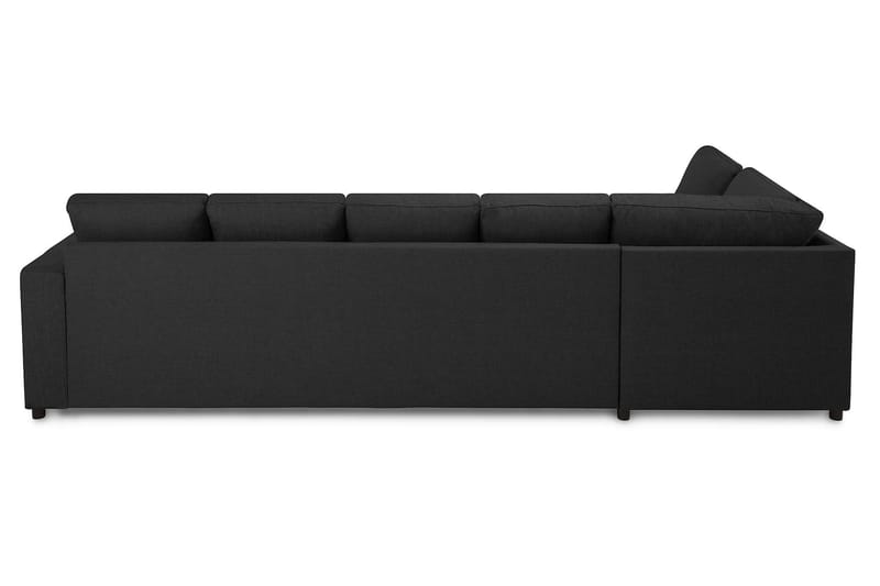U-sofa Nevada XL Divan Høyre - Antrasitt - U-sofa