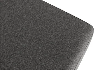 Ocean 4-seters Høyrevendt U-formet Sofa med Divan og Sjeselong i Stoff - Mørk grå - Møbler - Sofaer - U-sofa